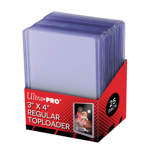 Fundas Standard Toploader Regular (25 unidades) Ultra Pro.