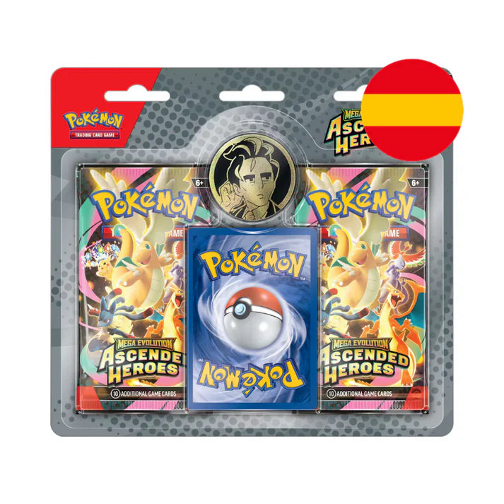 POKÉMON - Blíster Pack 2 Sobres Héroes Ascendentes - Español