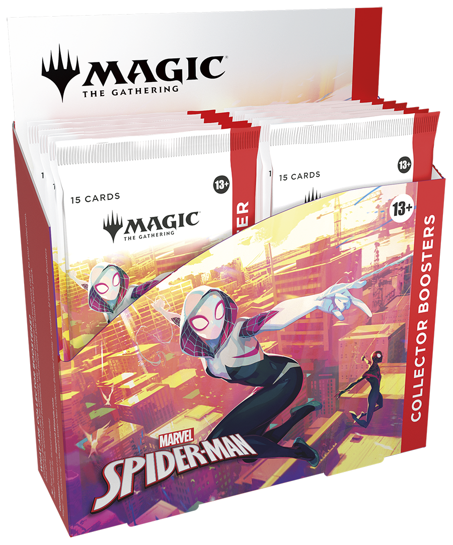 Magic The Gathering - Marvel’s Spider-Man Caja De Sobres Coleccionista (12 Sobres)