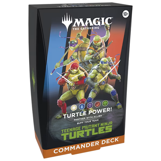 Magic The Gathering -  Teenage Mutant Ninja Turtles - Mazos de Commander