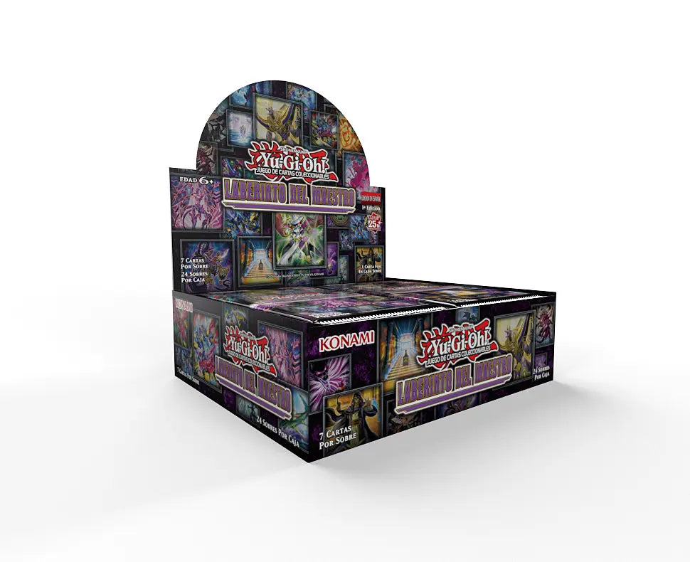 Yu-Gi-Oh!- Caja De Sobres  (24 sobres) Laberinto del Maestro Español
