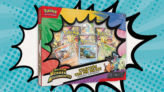 POKÉMON - Colección Pin Deluxe Primeros Compañeros  - Inglés