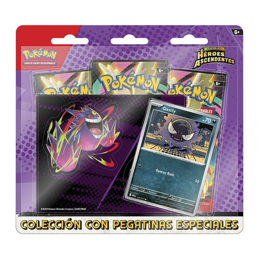 POKÉMON - MEGAEVOLUCION HEROES ASCENDENTES PEGATINA ESPECIAL - Inglés