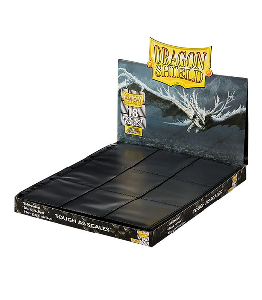 Páginas de 18 bolsillos Non Glare - Dragon Shield