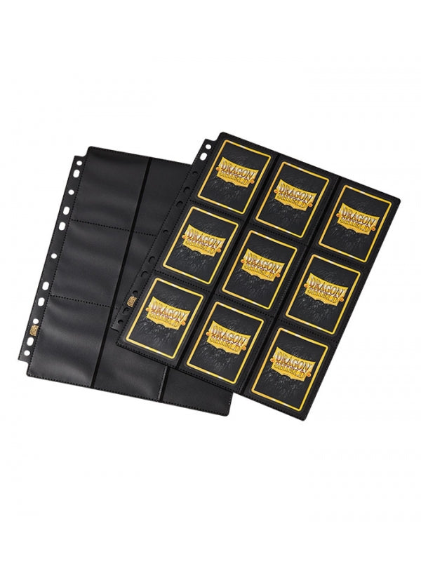 Páginas de 18 bolsillos Non Glare - Dragon Shield