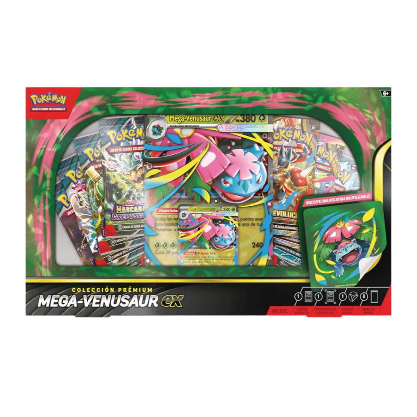 POKÉMON - Colección prémium Mega-Venusaur ex - Español